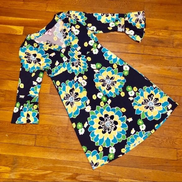 Lilly Pulitzer Dresses & Skirts - Lilly Pulitzer Silk Blend Floral Vintage Dress Sm